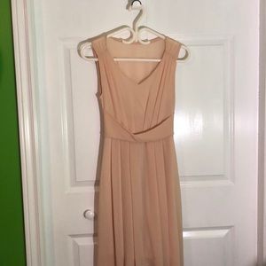 High Low Chiffon Dress